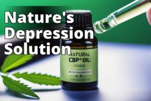 Boost Your Mental Health: The Healing Potential Of Cbd Oil For Depression