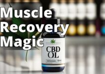 The Power Of Cbd Oil For Muscle Recovery: Everything You Need To Know
